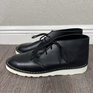 Quoddy Men’s Chukka Black Vibram Sole Boots US 12.5